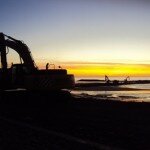 Borth Sea Defence Opening